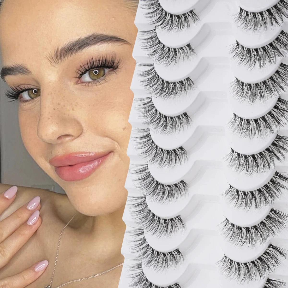 Bellivora™ Natural Elegant Eyelashes | Get Curly Eyelashes